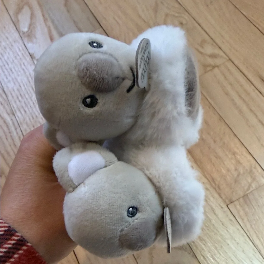 Doudou Et Compagniw Paris Koala Plush Baby Bootie Slippers 0-6 months